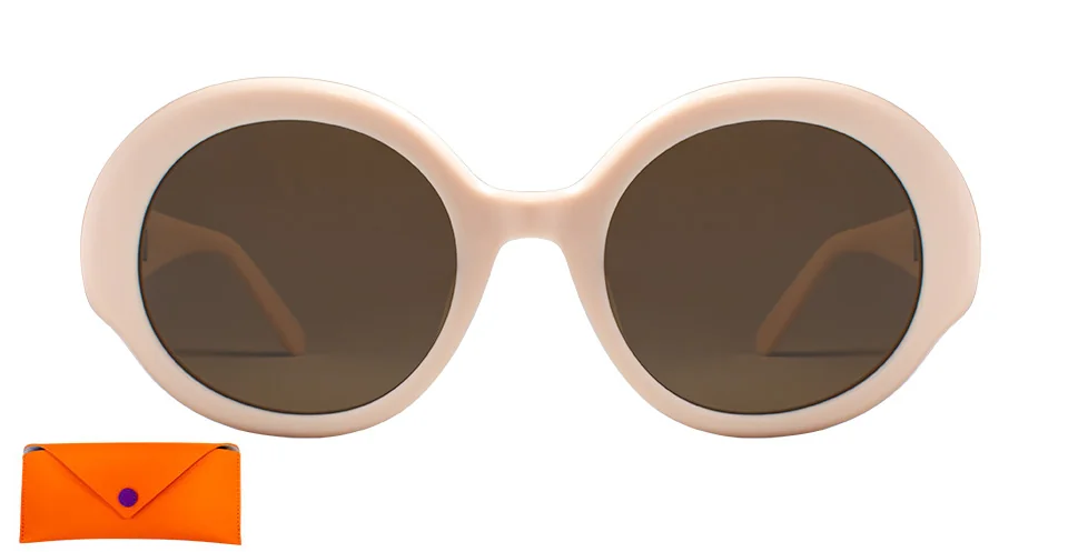 MARCO MOTTA SOL MOD COSTA BEIGE LENTE AR MARRON 52X22 (2026)